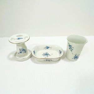 New Takahashi Ceramic set -San Francisco - French flower